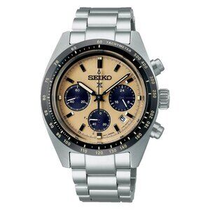 SEIKO Chronograph Prospex Speedtimer Solar Watch SSC817P1 Men's Stainless Steel